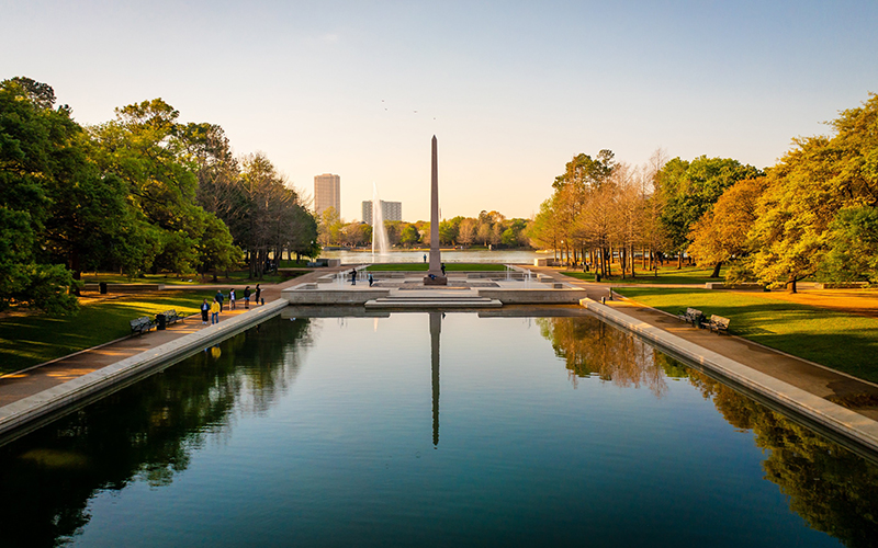 Hermann Park Reflection Pool