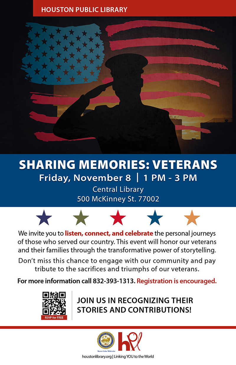 Sharing Memories Flyer