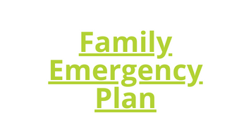 Family Emergency Plan