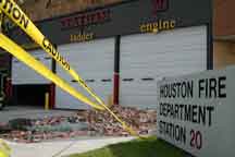 Photo of Station 20 Damaged by Hurricane IKE