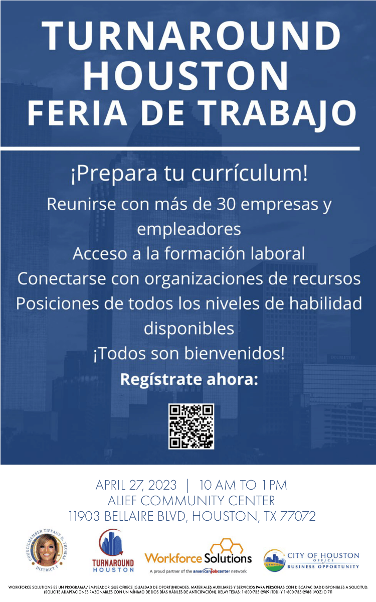 Job Fair Graphic - Spanish